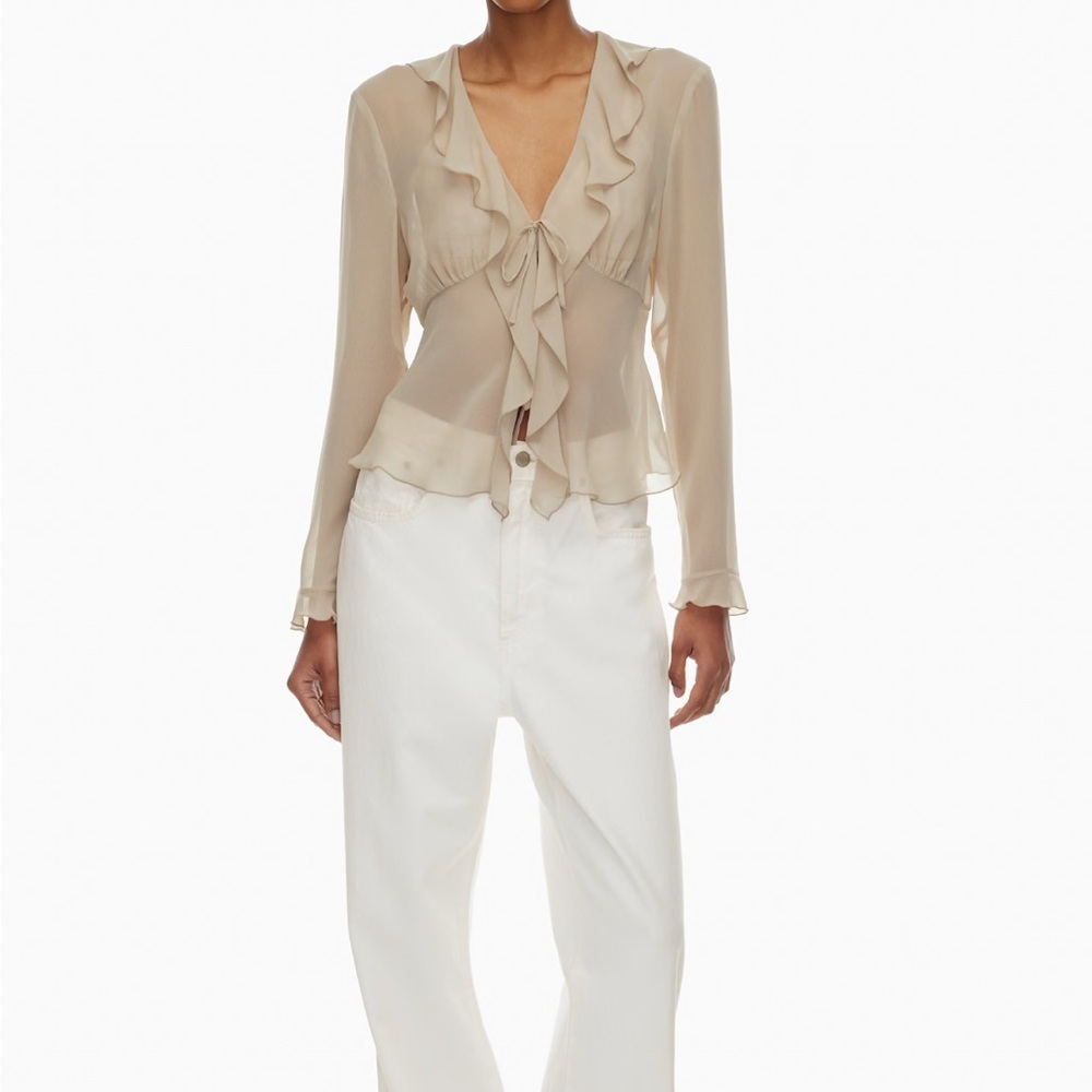 Aritzia Wilfred Frenchy Blouse